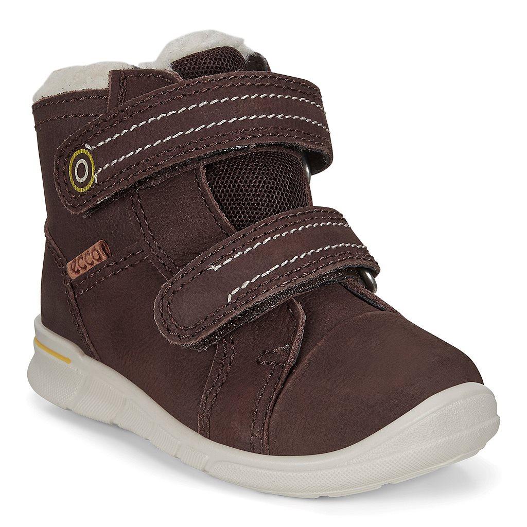 Ecco First Boys Boots Brown Sales - India WLP-140257